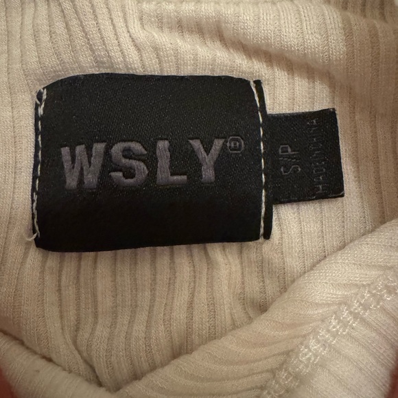 WSLY White Ribbed Tank Top - Picture 3 of 3